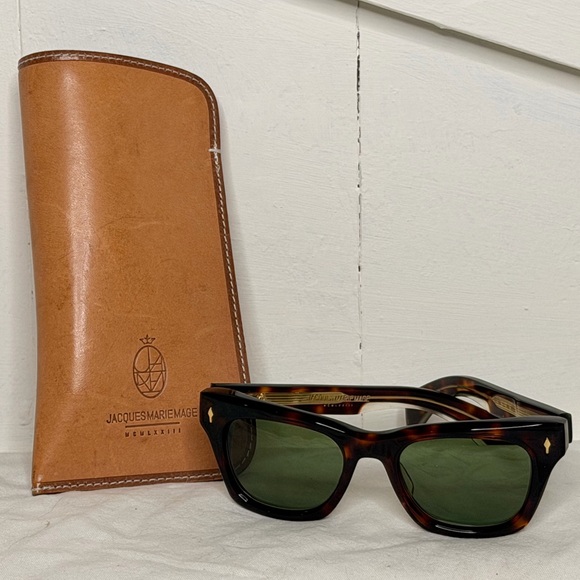 Jacques Marie Mage Accessories - Jacques Marie Mage Dealan Tortoise Sunglasses (248/500)